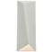 Ambiance 16 1/4" High Matte White Rectangle LED ADA Sconce