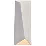 Ambiance 16 1/4"H Bisque Rectangle Closed LED ADA Sconce