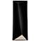 Ambiance 16 1/4"H Black Rectangle Closed LED Outdoor Sconce