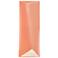 Ambiance 16 1/4"H Blush Rectangle Closed LED Outdoor Sconce