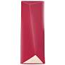 Ambiance 16 1/4"H Cerise Rectangle Closed LED Outdoor Sconce