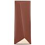 Ambiance 16 1/4"H Clay Rectangle Closed LED ADA Wall Sconce
