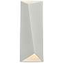 Ambiance 16 1/4"H Matte White Rectangle LED ADA Wall Sconce