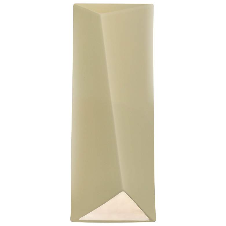 Image 1 Ambiance 16 1/4 inchH Vanilla Closed LED ADA Outdoor Wall Sconce