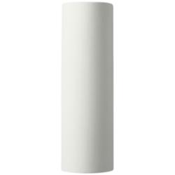 Ambiance 17" High Bisque Tube LED ADA Outdoor Wall Sconce