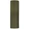 Ambiance 17" Open Matte Green Tube ADA Outdoor LED Wall Sconce
