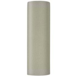 Ambiance 17&quot;H Celadon Crackle Tube Closed ADA Wall Sconce