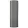 Ambiance 17"H Gloss Gray Tube LED ADA Outdoor Wall Sconce