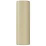 Ambiance 17"H Vanilla Tube Closed ADA Outdoor Wall Sconce