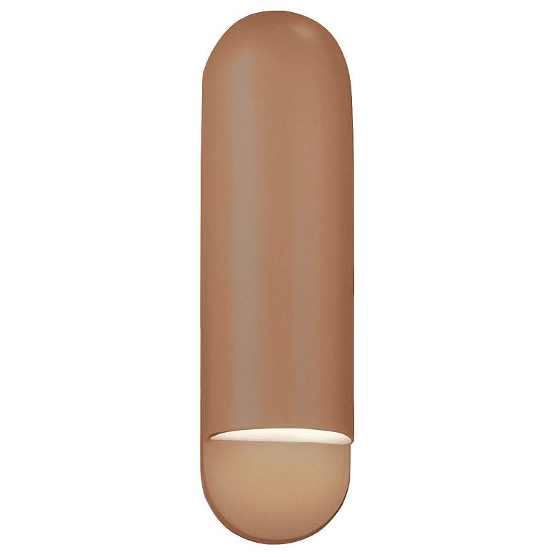 Image 1 Ambiance 20" Adobe Large Capsule ADA Wall Sconce
