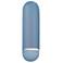 Ambiance 20" Sky Blue Large Capsule ADA Outdoor Wall Sconce