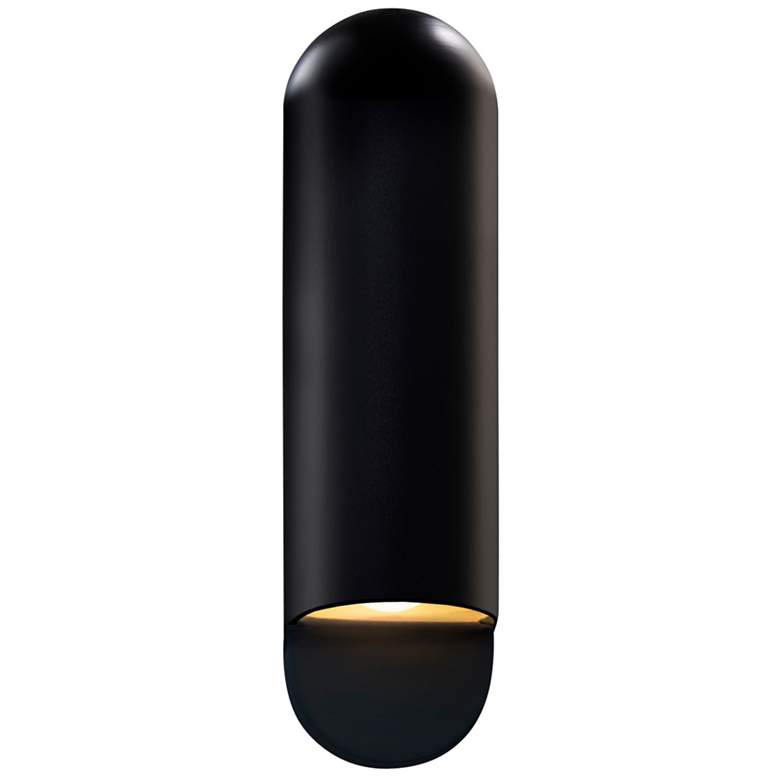 Image 1 Ambiance 20 inchH Carbon Black Capsule ADA Outdoor Wall Sconce