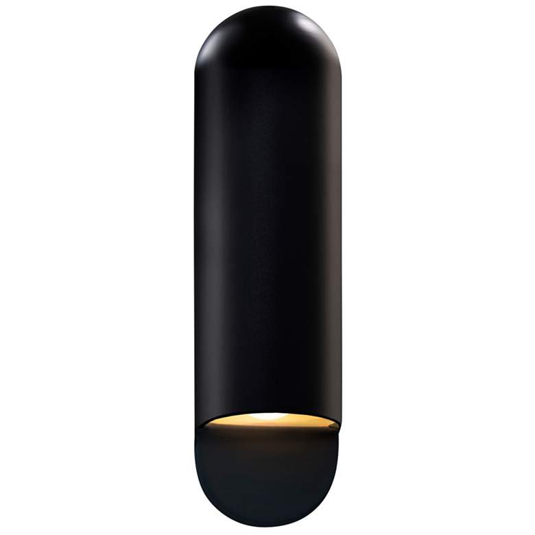 Image 1 Ambiance 20"H Carbon Black Capsule ADA Outdoor Wall Sconce