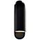 Ambiance 20"H Gloss Black Capsule ADA Outdoor Wall Sconce