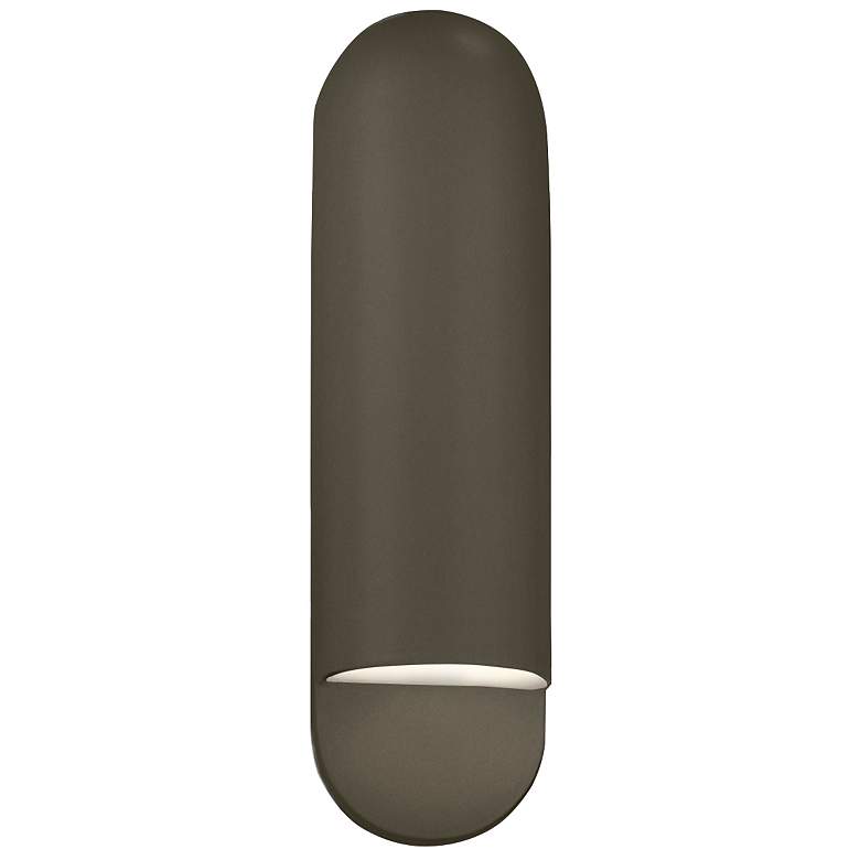 Image 1 Ambiance 20 inchH Pewter Green Capsule ADA Outdoor Wall Sconce
