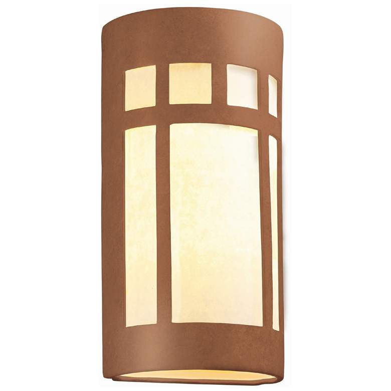 Image 1 Ambiance 21"H Open Adobe Really Big Prairie Window Outdoor LED Wall Sc
