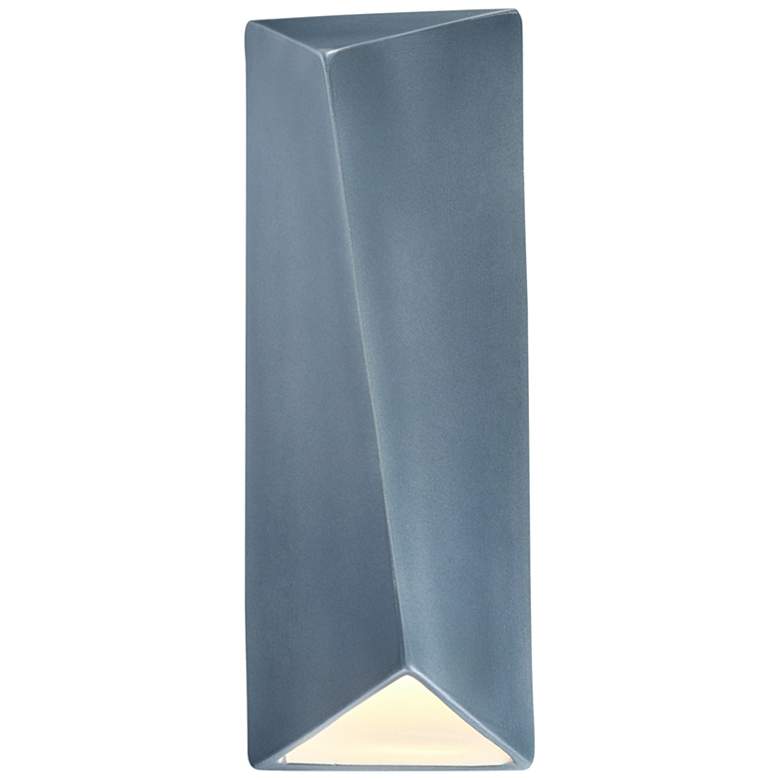 Image 1 Ambiance 22 inchH Midnight Sky LED Dark Sky Ceramic Wall Sconce