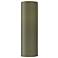 Ambiance 24" Closed Top Matte Green Really Big Tube ADA Wall Sconce
