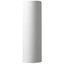Ambiance 24" Closed Top Matte White Really Big Tube ADA Wall Sconce