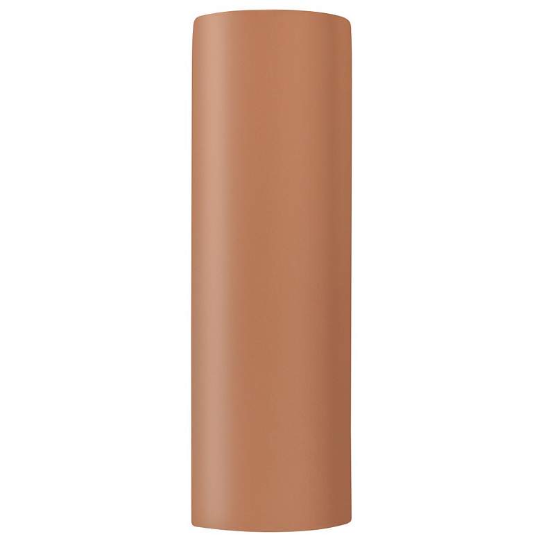 Image 1 Ambiance 24" Open Adobe Really Big Tube ADA Outdoor LED Wall Sconce