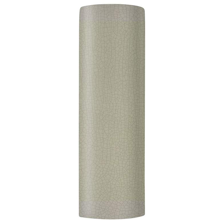 Image 1 Ambiance 24" Open Celadon Really Big Tube ADA Outdoor LED Sconce