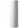 Ambiance 24"H Open Matte White/Gold Really Big Tube ADA LED Sconce