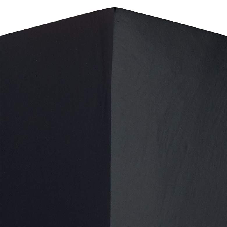 Image 2 Ambiance 25"H Carbon Matte Black Triangle Outdoor Wall Light more views