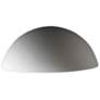 Ambiance 4.5"H Bisque Quarter Sphere Outdoor LED Downlight Wall Sconce