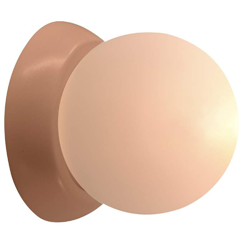 Image 2 Ambiance 4.5" Adobe Petite Coupe Wall Sconce more views