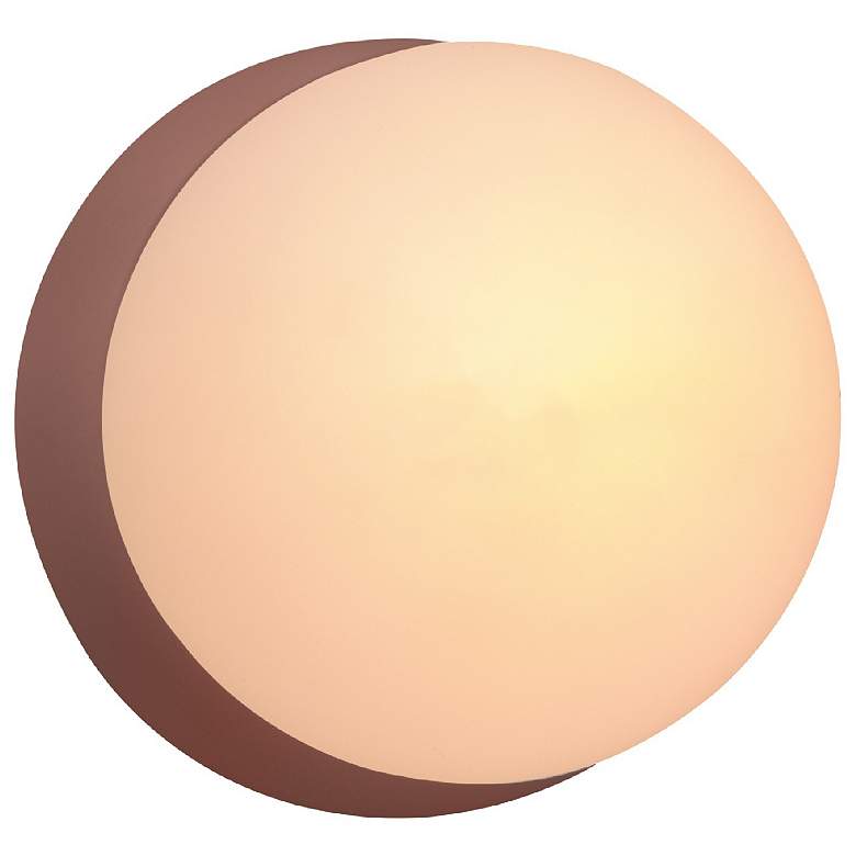 Image 1 Ambiance 4.5" Canyon Clay Petite Coupe Wall Sconce