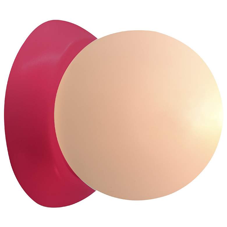 Image 2 Ambiance 4.5" Cerise Petite Coupe Wall Sconce more views