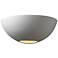 Ambiance 4.5" High Bisque Small Metro Wall Sconce