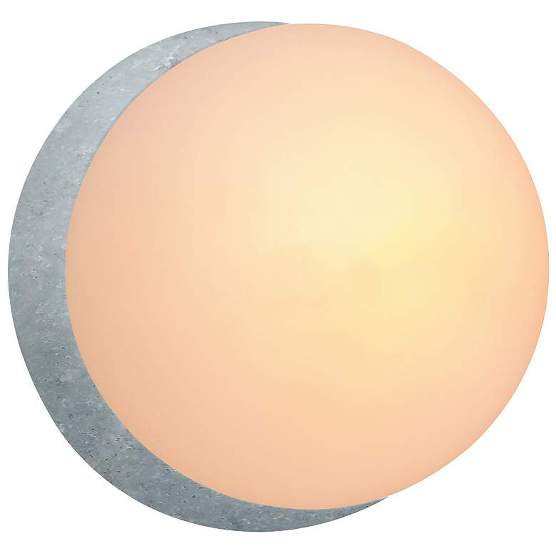 Image 1 Ambiance 4.5" High Petite Coupe Concrete Wall Sconce