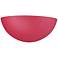 Ambiance 4 1/2" High Cerise Quarter Sphere LED Wall Sconce