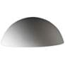 Ambiance 4 1/2"H Bisque Quarter Sphere Outdoor Wall Sconce