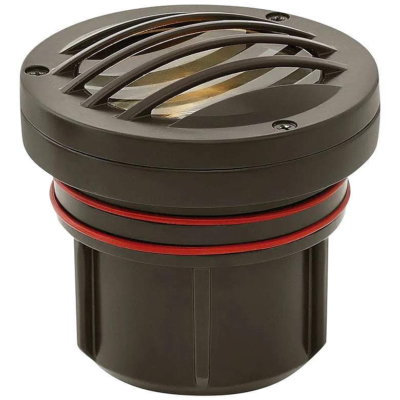 Image 1 Ambiance 4 3/4" High Bronze 3000K LED Grill Top Well Light