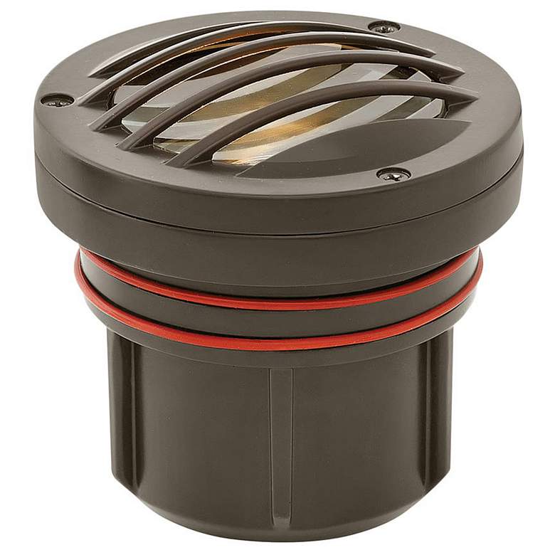 Image 1 Ambiance 4 3/4" High Bronze 3000K LED Grill Top Well Light