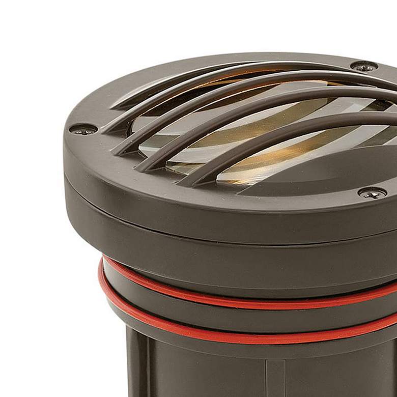 Image 2 Ambiance 4 3/4" High Bronze 3000K LED Grill Top Well Light more views