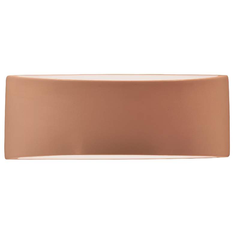 Image 1 Ambiance 5" Adobe Medium Tapered Arc ADA Wall Sconce