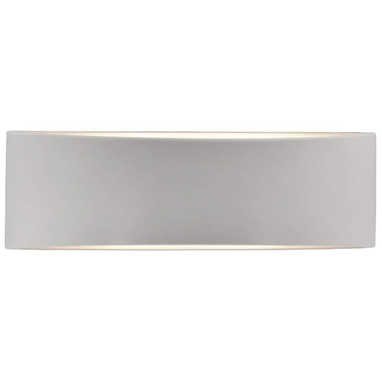 Image 1 Ambiance 5" Bisque Large Tapered Arc ADA Wall Sconce