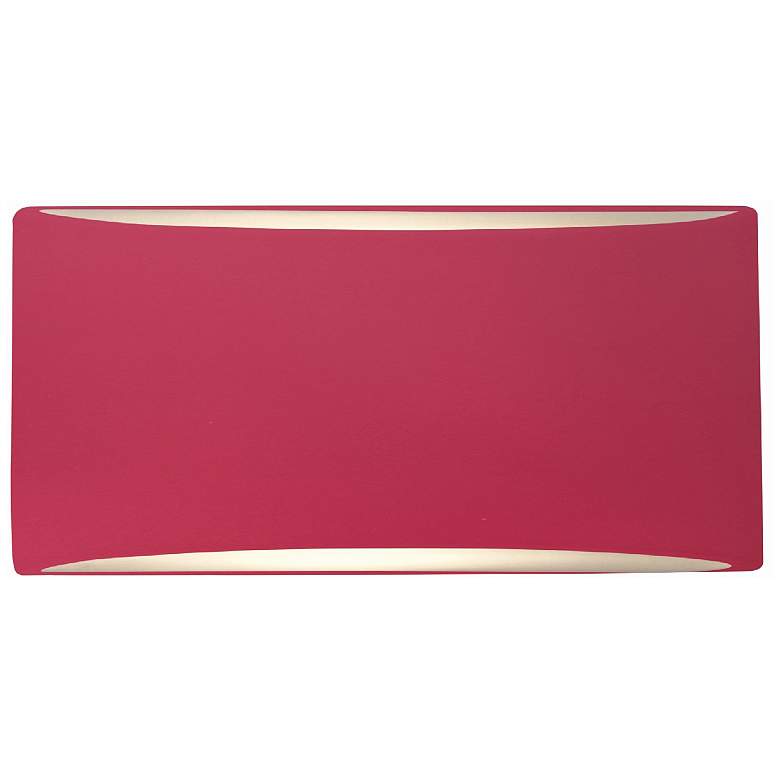 Image 1 Ambiance 5" Cerise Small Tapered Arc ADA Wall Sconce