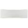Ambiance 5" Gloss White Large Tapered Arc ADA Wall Sconce