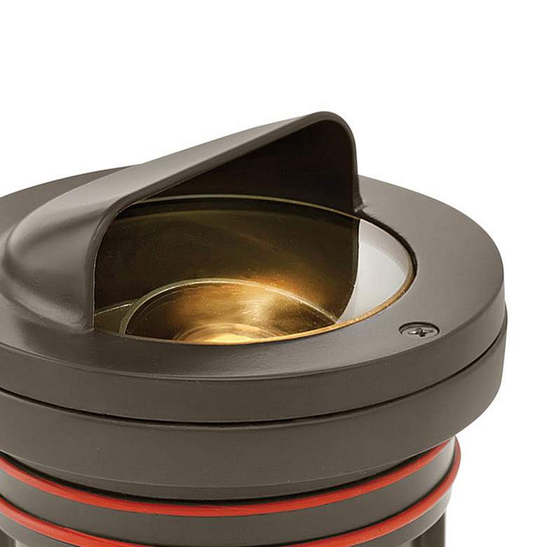 Image 2 Ambiance 5" High Bronze 2700K LED Shielded Well Light more views