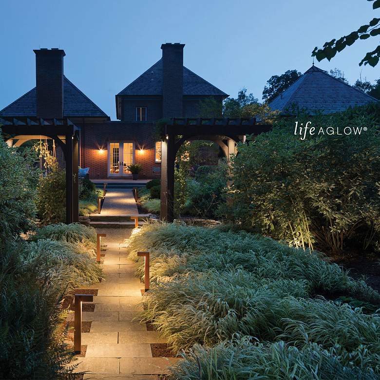 Image 7 Ambiance 5" High Bronze 3000K LED Shielded Well Light more views