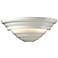 Ambiance 6 1/4" High Gloss White Ceramic Supreme Wall Sconce