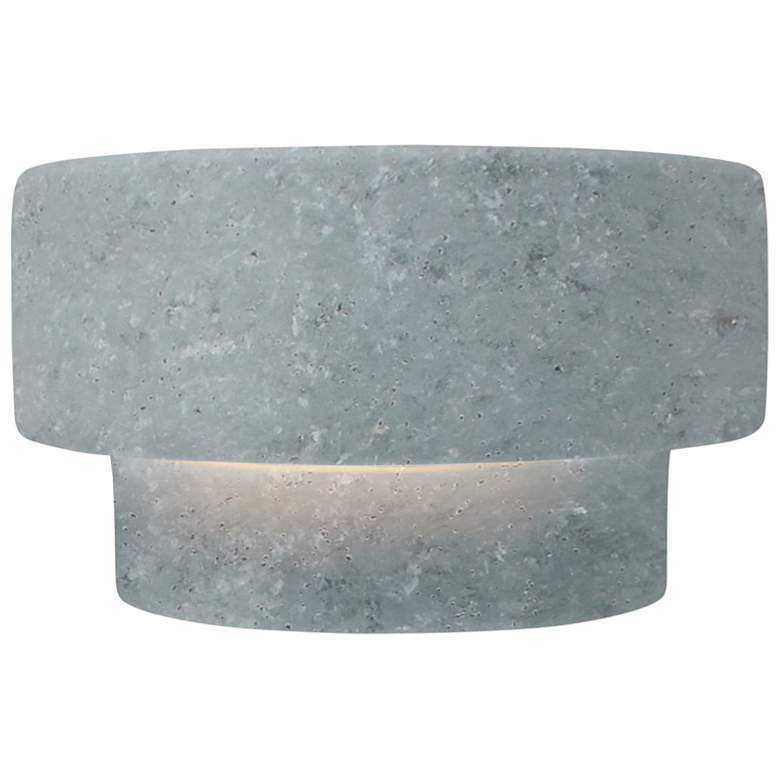 Image 1 Ambiance 6" High Tier Concrete Finish ADA LED Wall Sconce