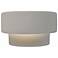 Ambiance 6" Matte White Tier ADA Wall Sconce