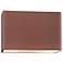Ambiance 8" High Canyon Clay Wide Rectangle ADA Wall Sconce