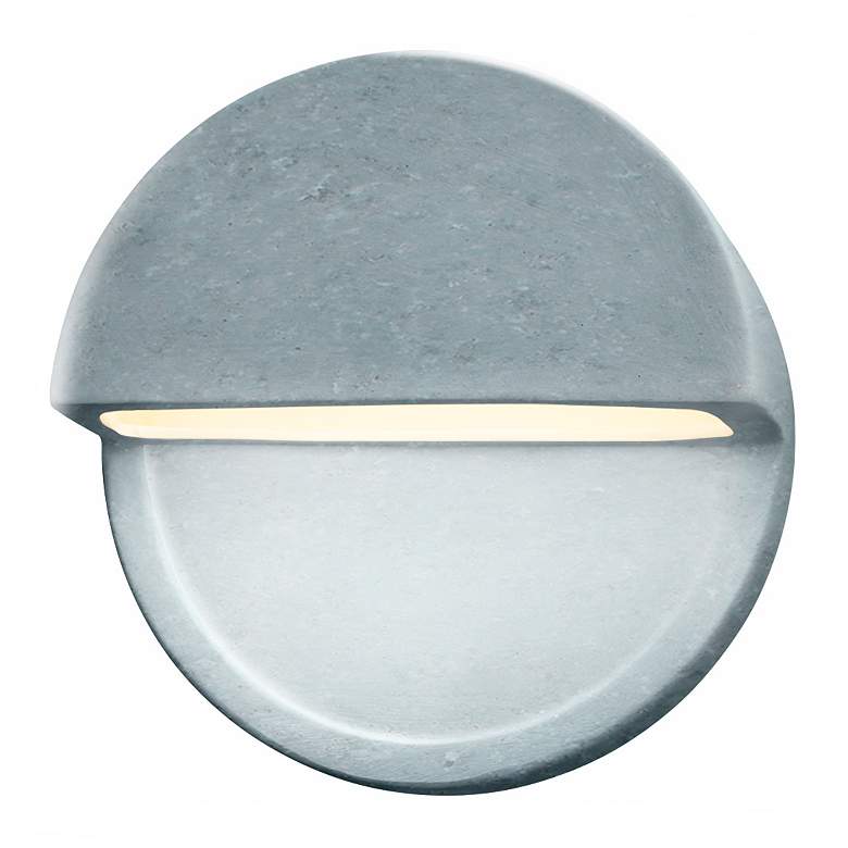Image 1 Ambiance 8" High Dome Concrete Closed Top ADA LED Wall Sconce