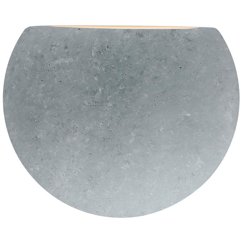Image 1 Ambiance 8" High Globe Concrete ADA LED Wall Sconce
